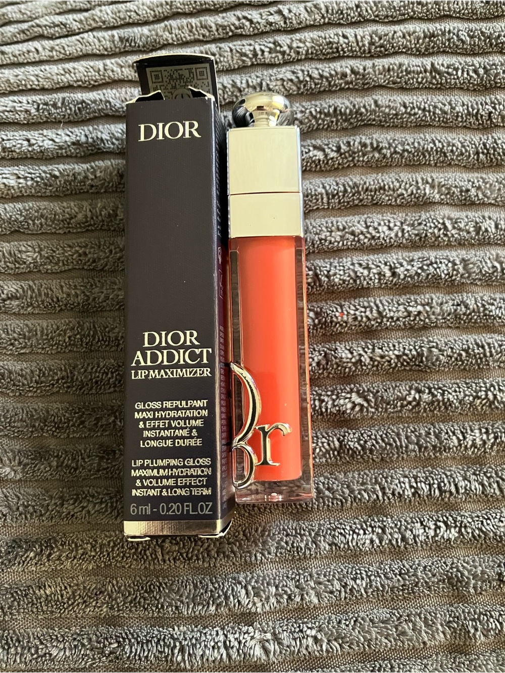 Dior Addict Lip Maximizer Lip Plumping Gloss —poppy Coral